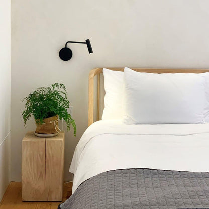 Niva – Runde LED-Wandleuchte mit Spotfunktion
