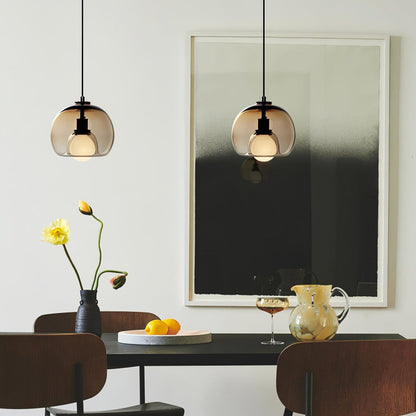 Mila – Modernes Design Glas Pendelleuchte