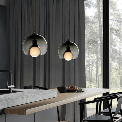 Mila – Modernes Design Glas Pendelleuchte