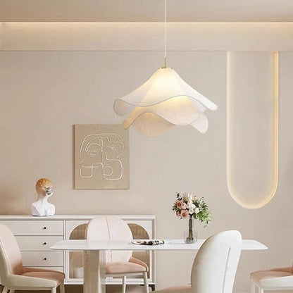 Elayne – Nordische Stoffleuchte im Cream-Design