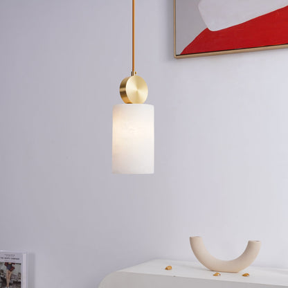 Eric – Alabaster-Hängeleuchte