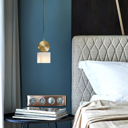 Eric – Alabaster-Hängeleuchte