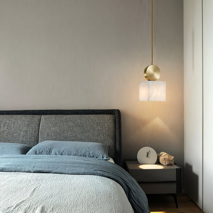 Eric – Alabaster-Hängeleuchte