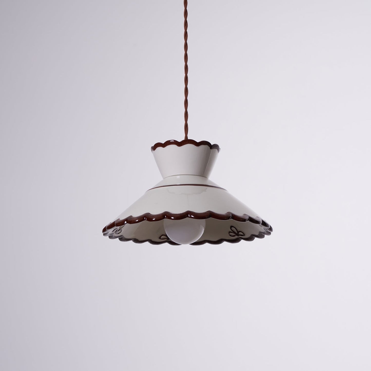 Olivia – Retro Keramik Pendelleuchte