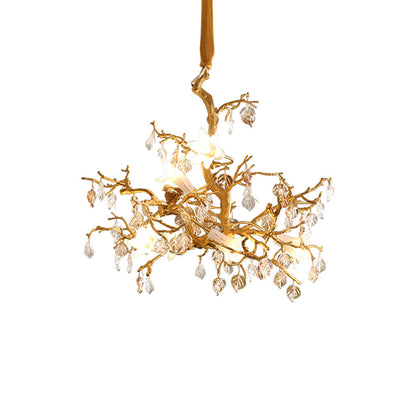 Fiori – Leuchter aus Glas und Kupfer