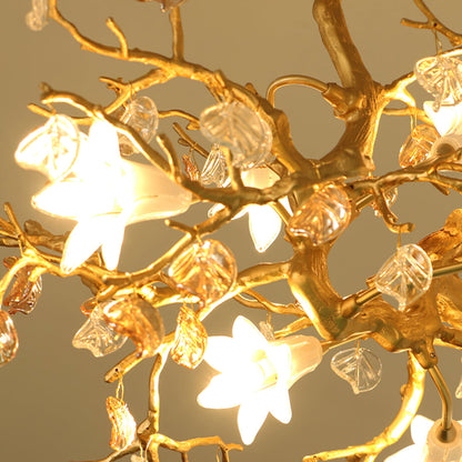 Fiori – Leuchter aus Glas und Kupfer