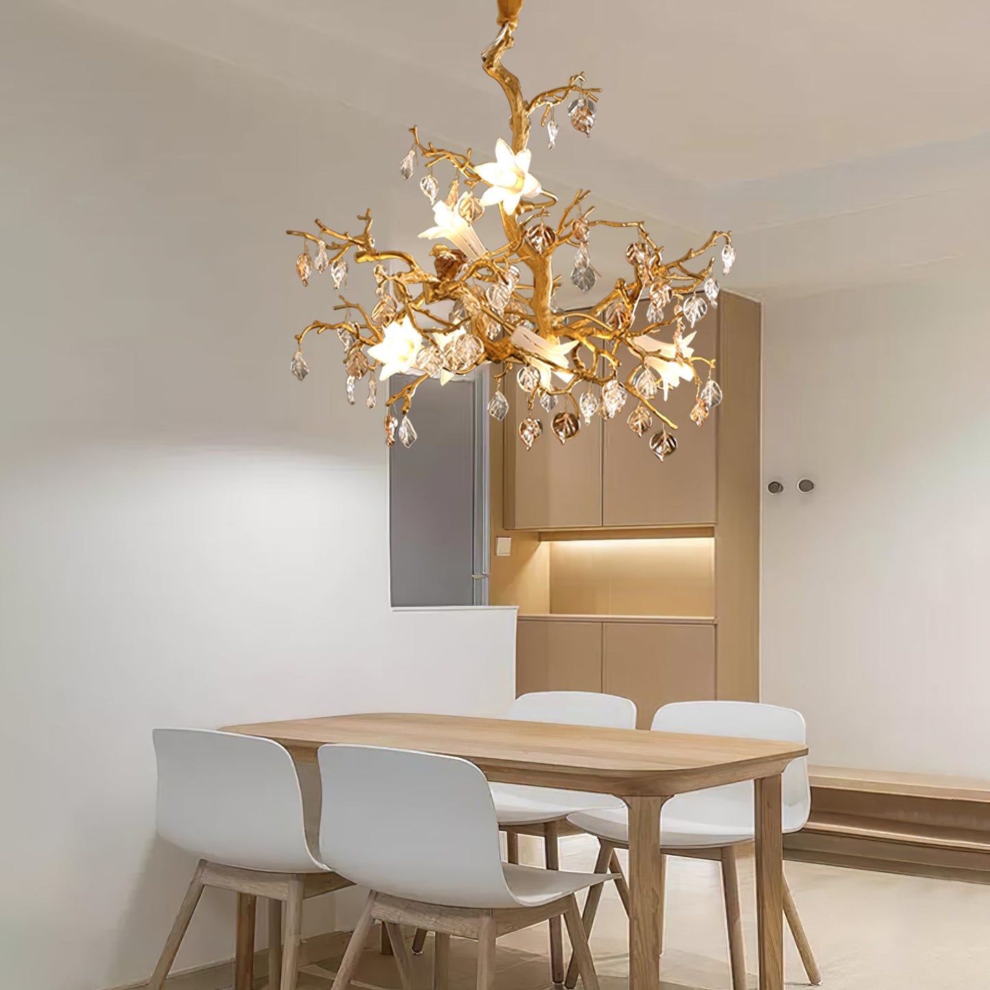 Fiori – Leuchter aus Glas und Kupfer