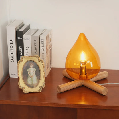 Danny – Retro Tischlampe für Dekoration