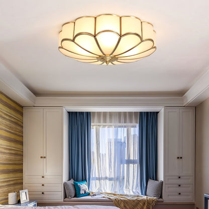 Clara – Einfache Kupfer-Deckenlampe