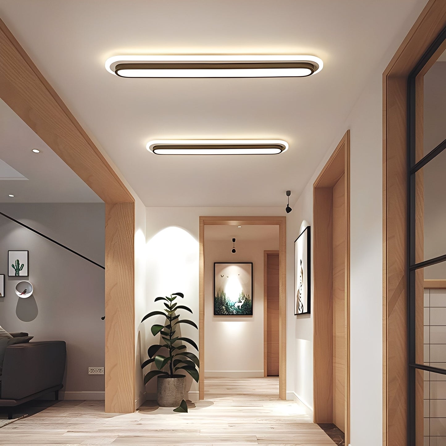 Leslie – Kreatives LED-Licht für die Decke