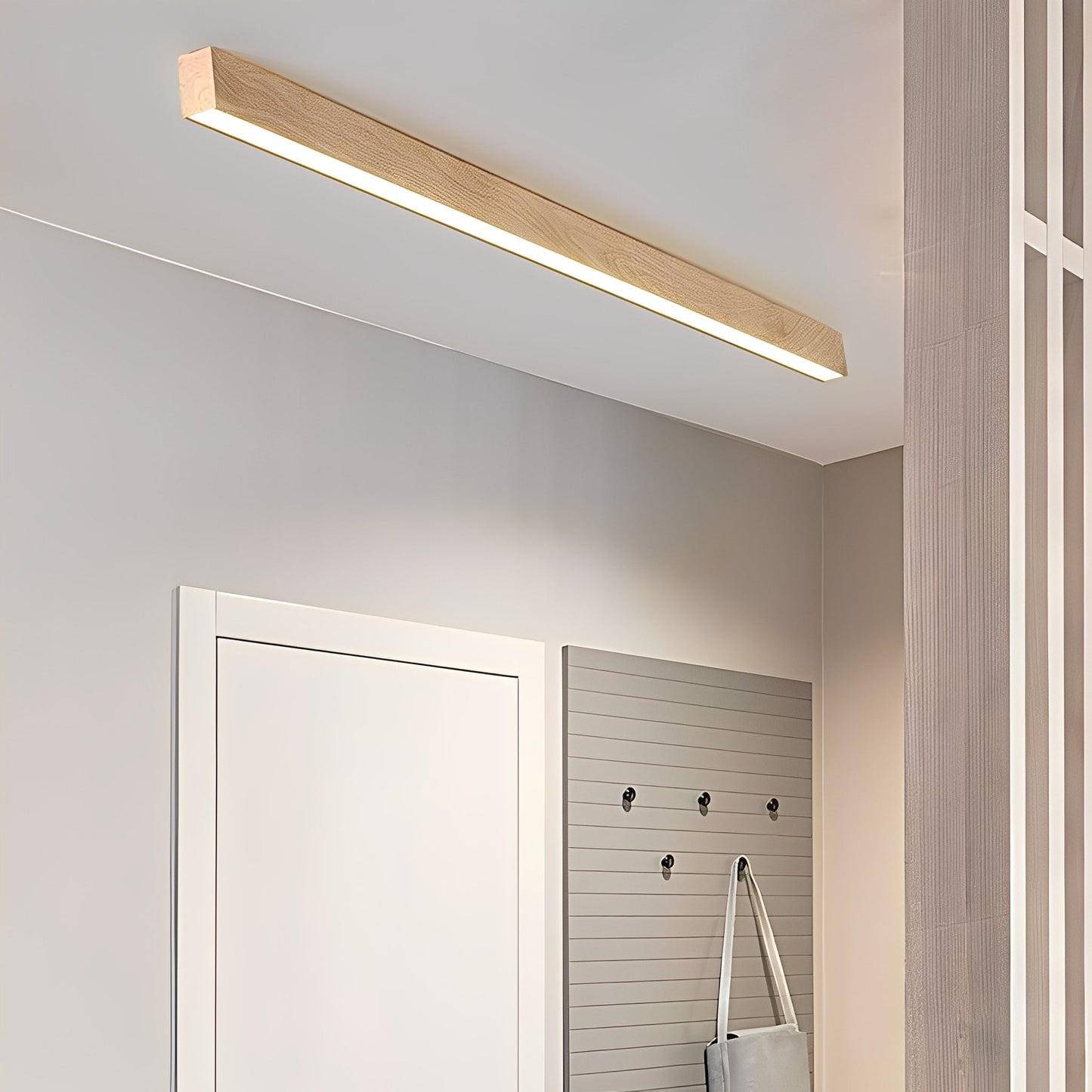 Ariana – Schlichte LED-Deckenleuchte für Flure