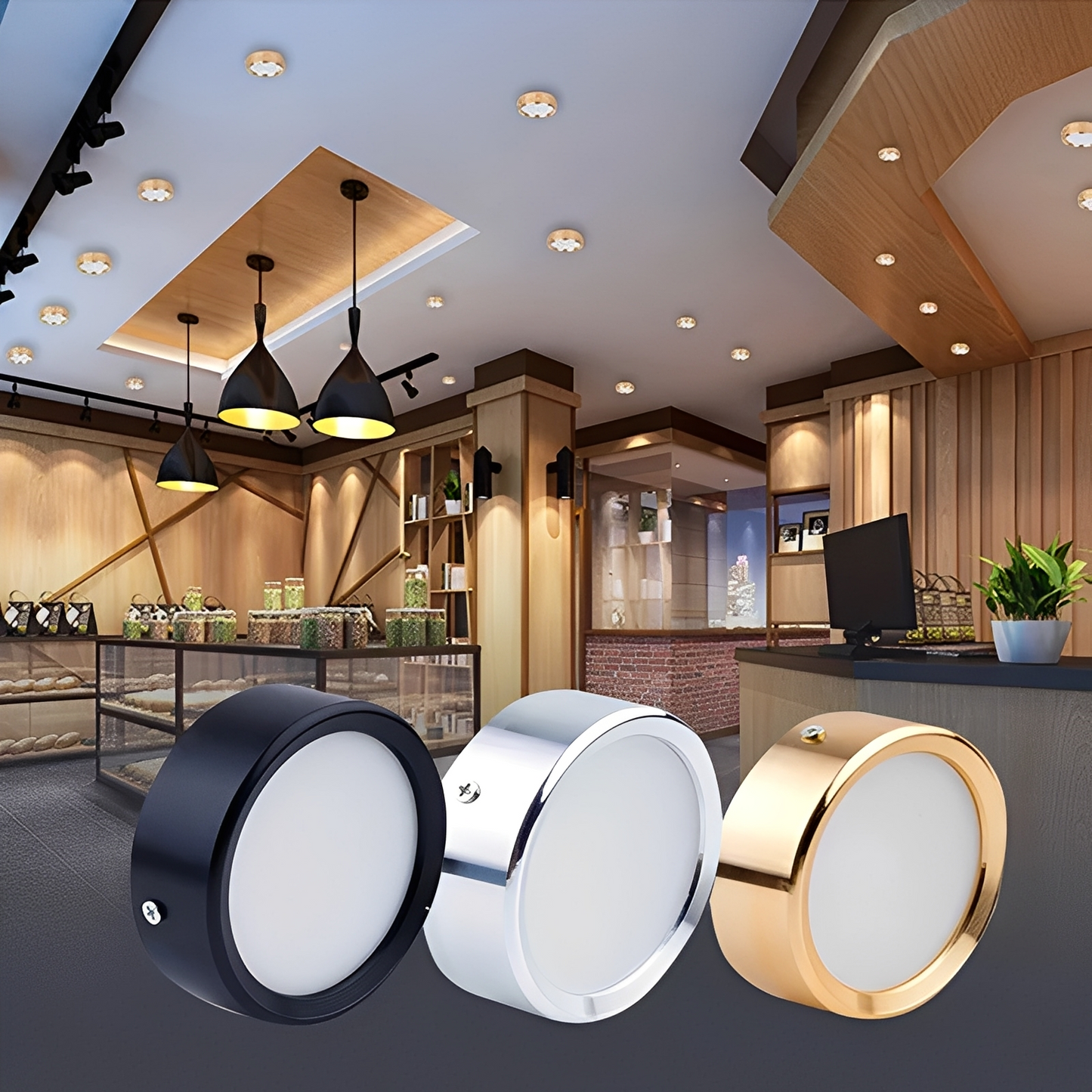 Axel – Kleine LED-Deckenleuchte