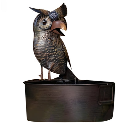 Taviano – Rustikale Deko-Gartenbrunnen aus Kunstharz