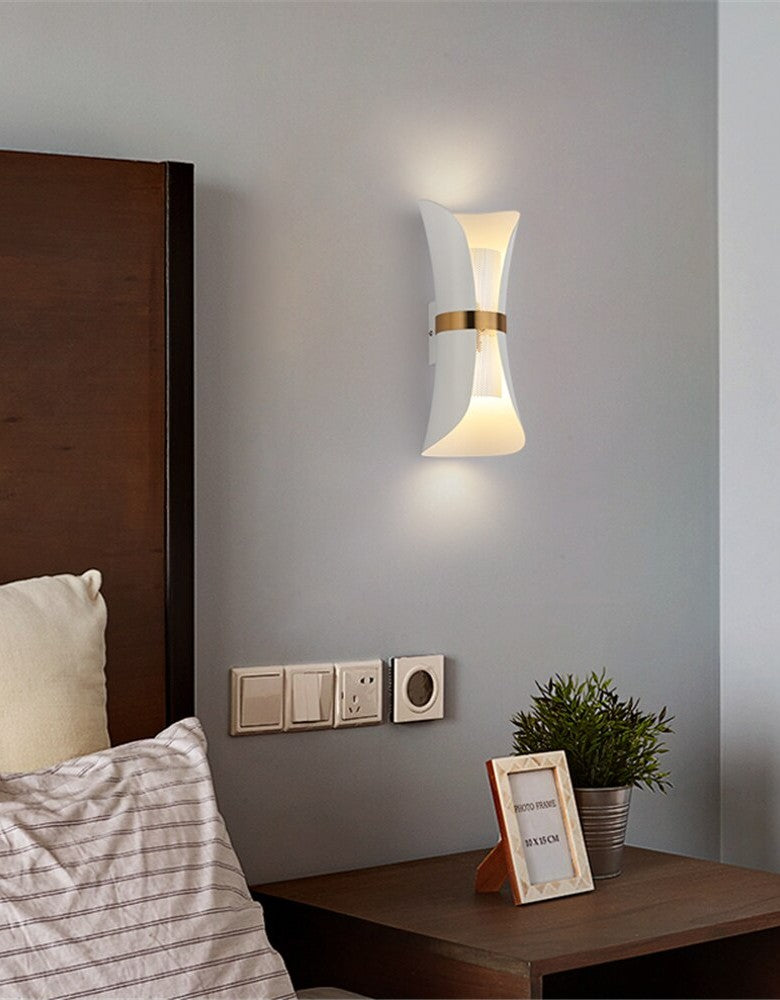 Simplelamp - Moderne Europäische Wandleuchte mit Schleifen-Design