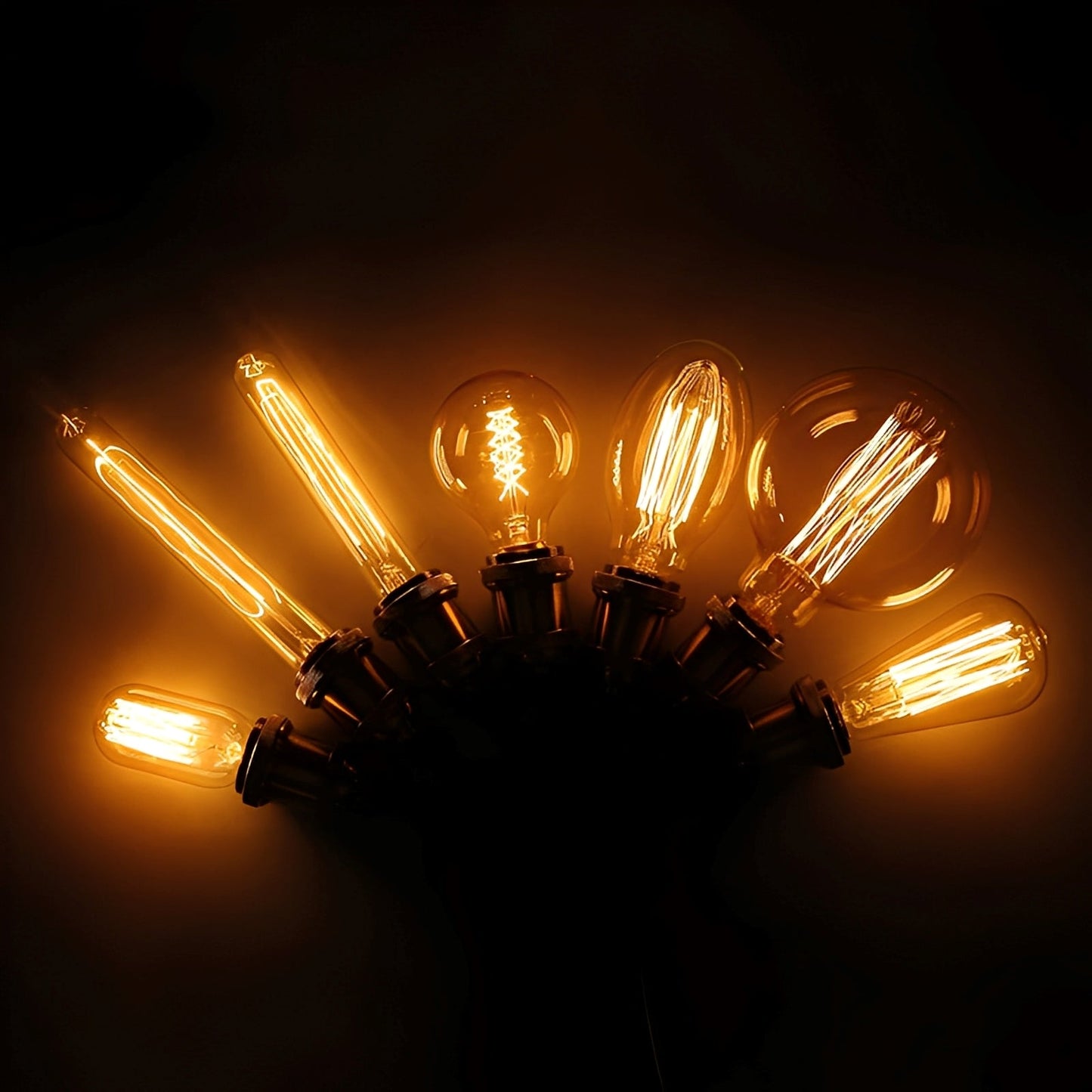 Tom – Vintage Edison Glühbirne mit Glühfaden