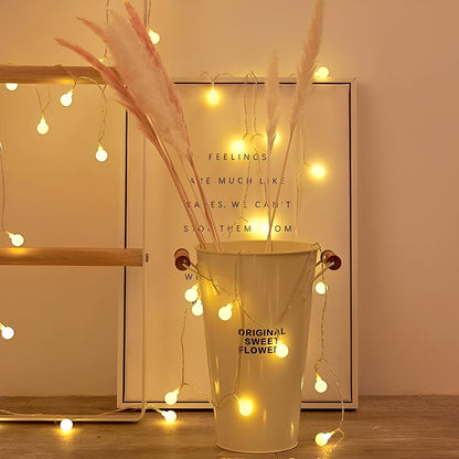 Zahara – LED-Lichterkette mit warmem Weißlicht