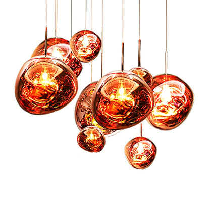 Moderne Glas-Pendelleuchten für Küchen