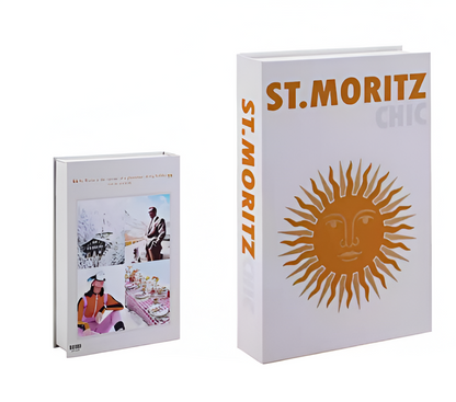 Izzy – Dekorative Bücher im einfachen Stil