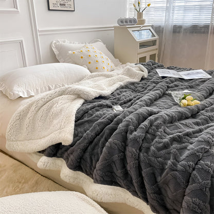 SnuggleLayer Decke – Doppelseitige Kaschmir-Fleece