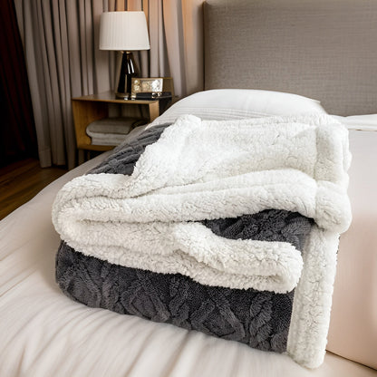 SnuggleLayer Decke – Doppelseitige Kaschmir-Fleece