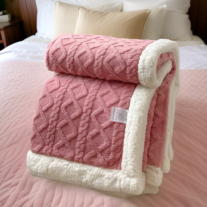 SnuggleLayer Decke – Doppelseitige Kaschmir-Fleece