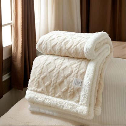 SnuggleLayer Decke – Doppelseitige Kaschmir-Fleece
