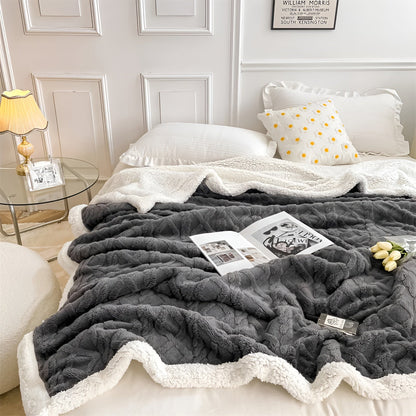 SnuggleLayer Decke – Doppelseitige Kaschmir-Fleece