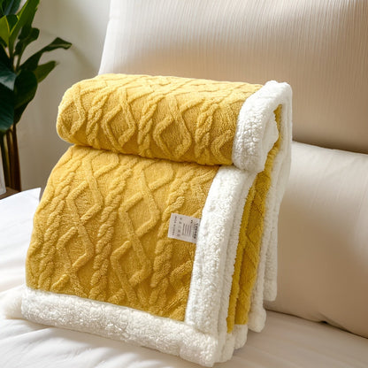 SnuggleLayer Decke – Doppelseitige Kaschmir-Fleece