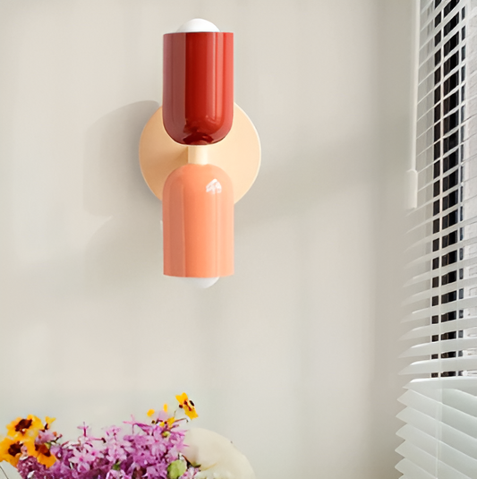Doppelseitige französische Wandlampe