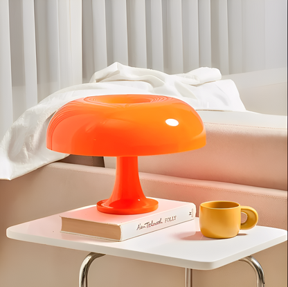 GlowCap – Schicke Pilz-Tischleuchte
