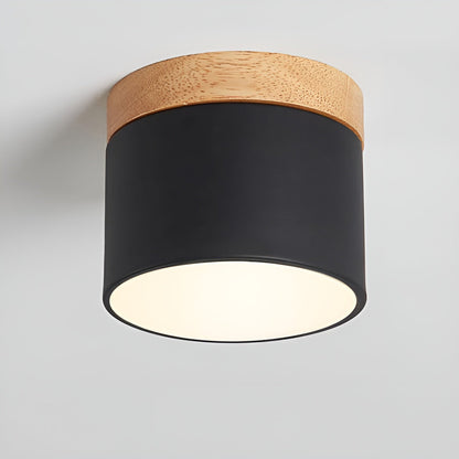 Pastel Shine - Macaron Holzmaserung Lampe