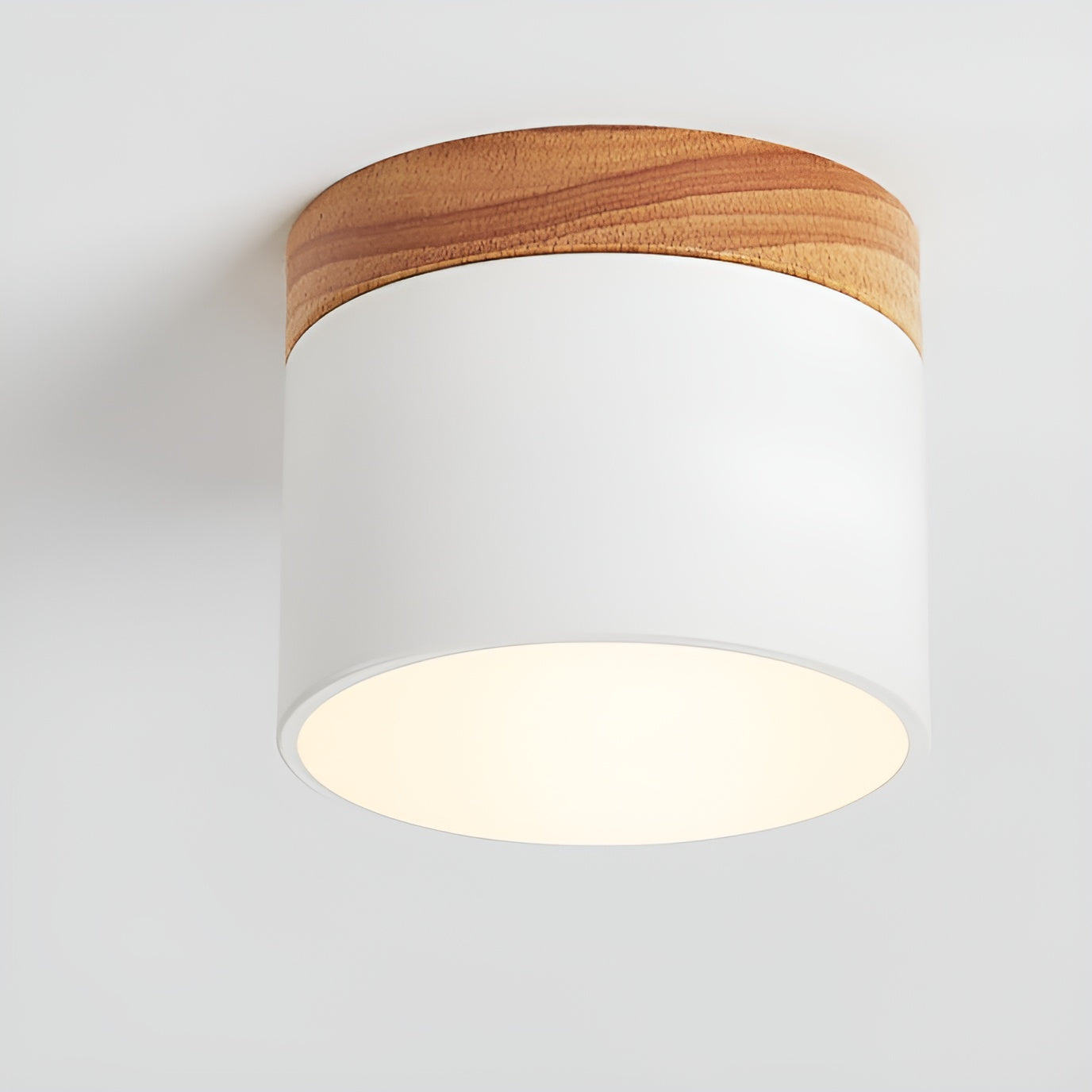 Pastel Shine - Macaron Holzmaserung Lampe