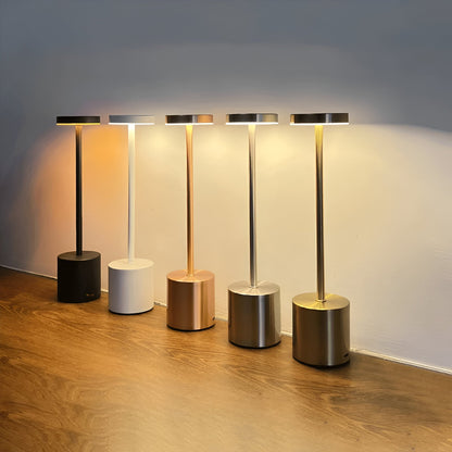 Velumo – LED-Lampe im Retro-Look mit kabellosem Ladegerät