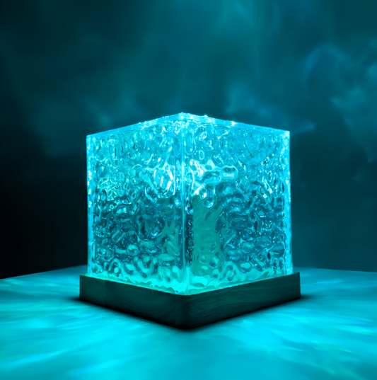 Tesseract-Projektion RGB-Nachtlicht