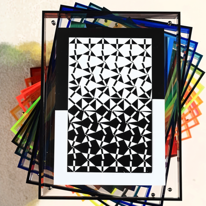 RetroFrame – Acryl Bilderrahmen im 80s-Stil