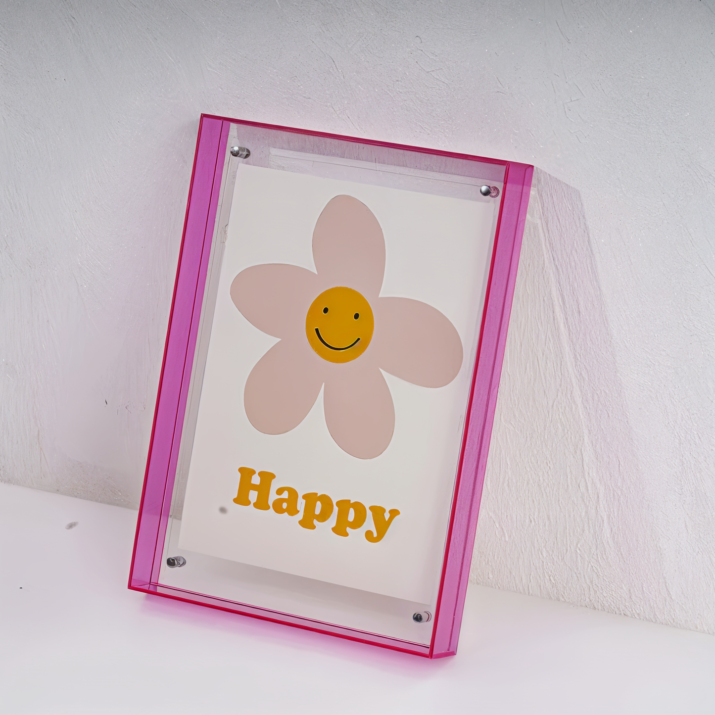 RetroFrame – Acryl Bilderrahmen im 80s-Stil