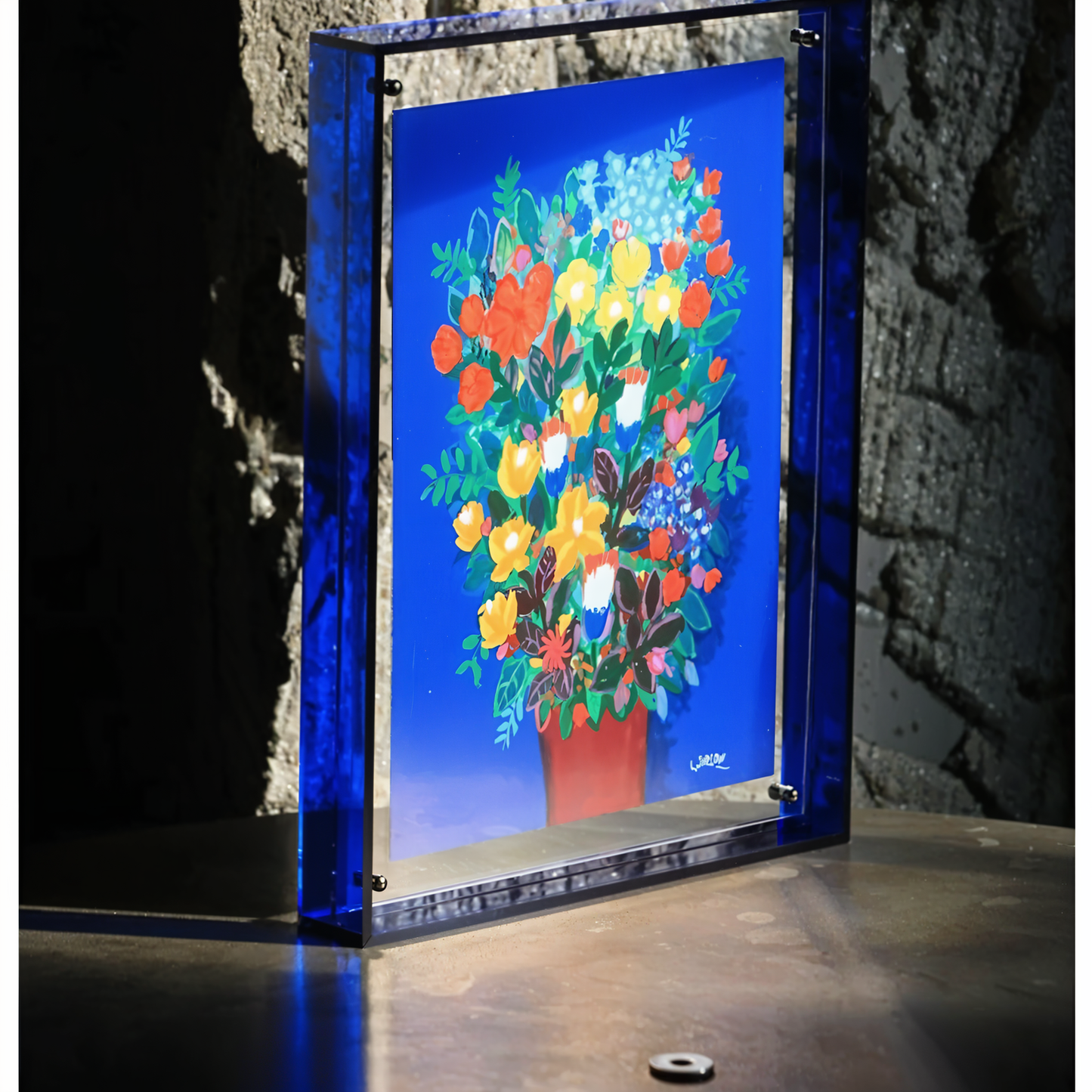 RetroFrame – Acryl Bilderrahmen im 80s-Stil