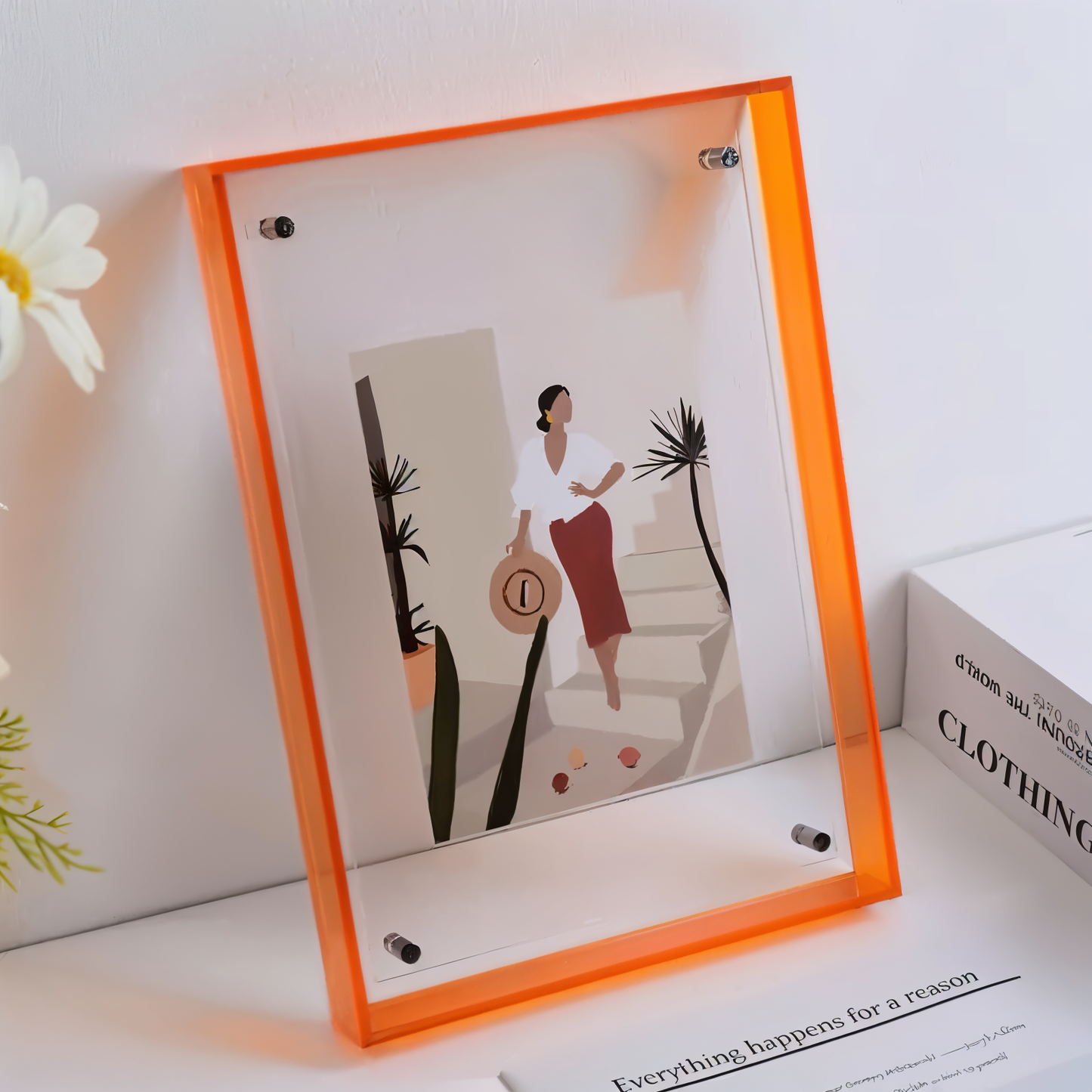 RetroFrame – Acryl Bilderrahmen im 80s-Stil