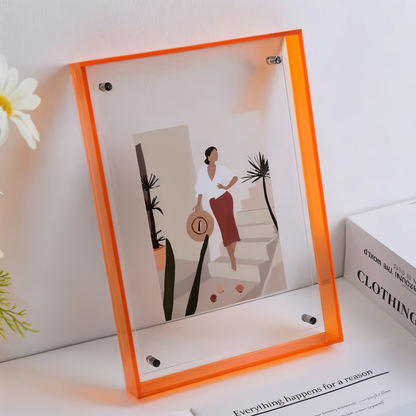 RetroFrame – Acryl Bilderrahmen im 80s-Stil