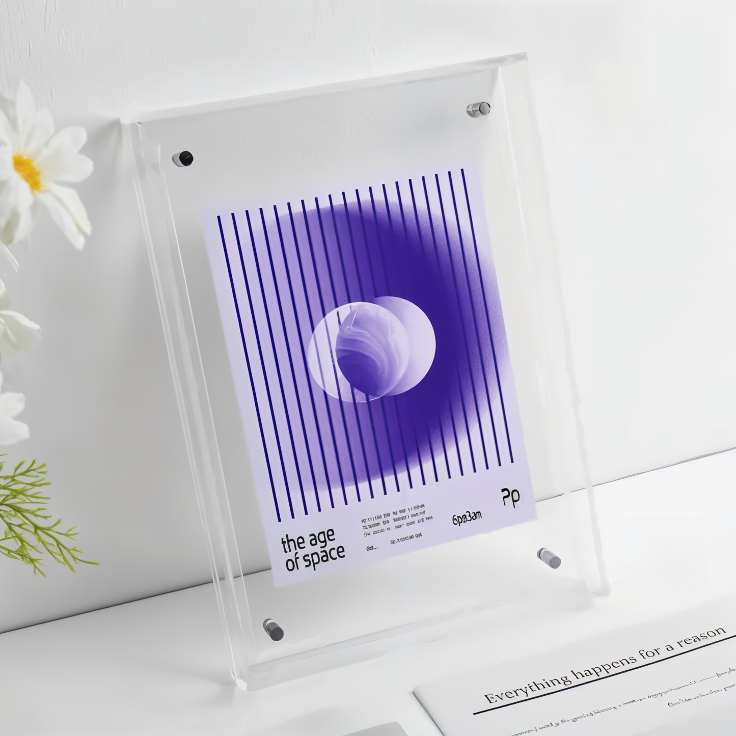 RetroFrame – Acryl Bilderrahmen im 80s-Stil