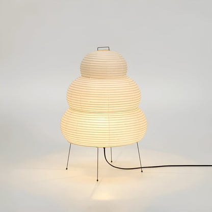 Japanischer Stil – Reispapier-Kunstlampe