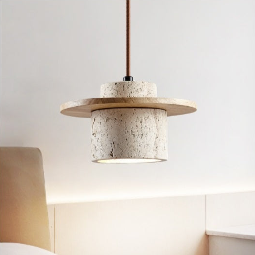 Noemi – Antique Stone Table Lamp