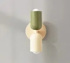Doppelflammige französische Lampe