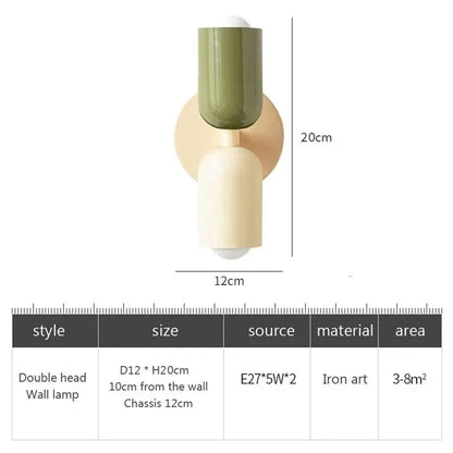 Doppelflammige französische Lampe