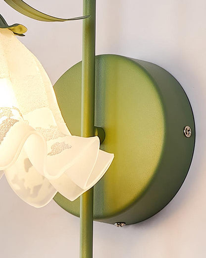 Neri – Wandleuchte im Orchideen-Design