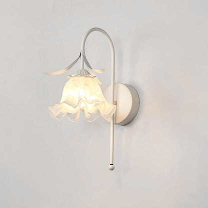 Neri – Wandleuchte im Orchideen-Design