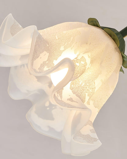Neri – Wandleuchte im Orchideen-Design