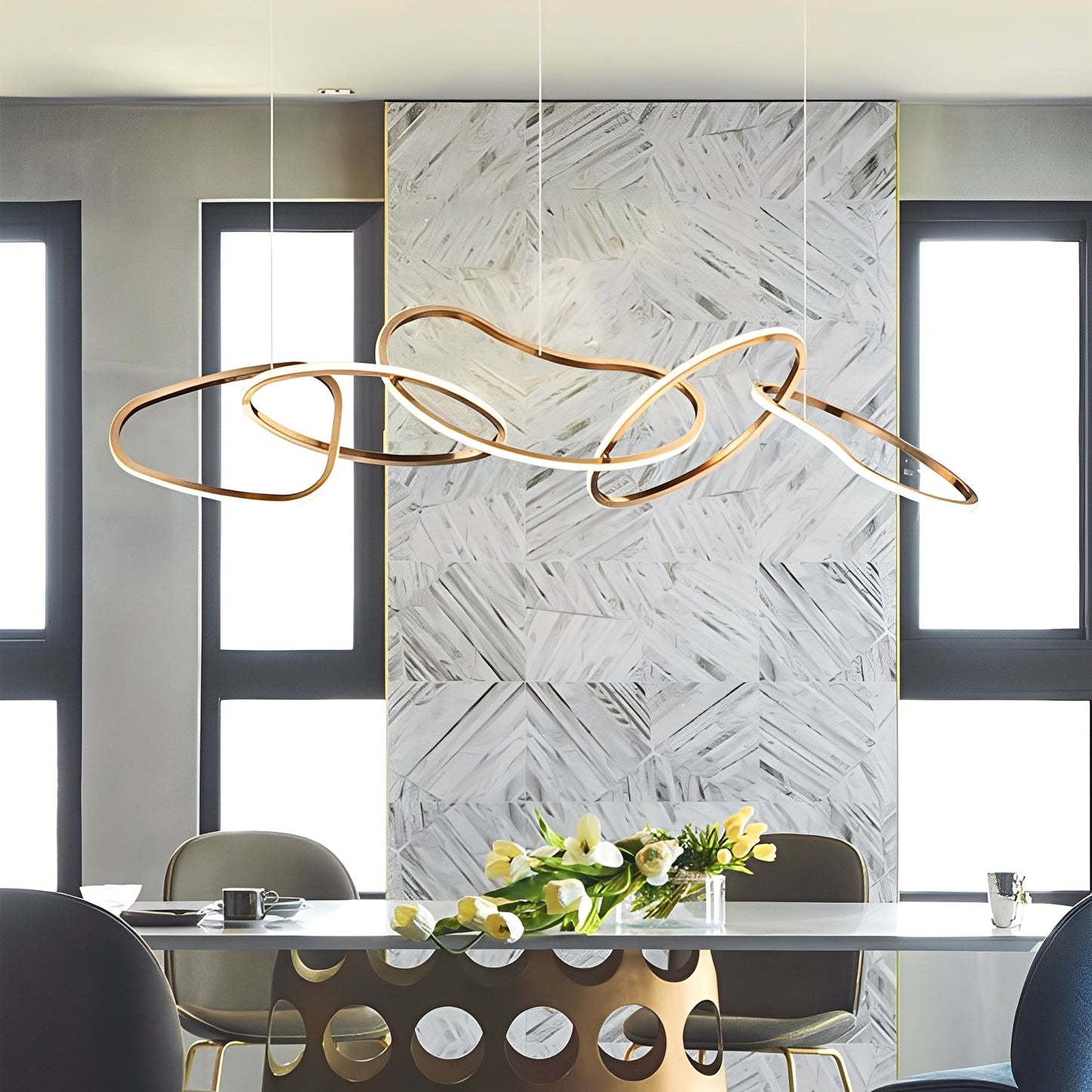 Ayesha – Luxus LED Hängeleuchte