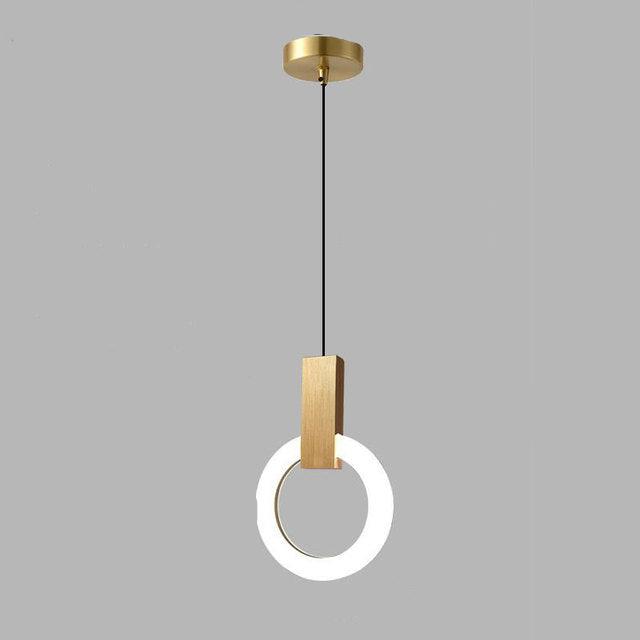 Nordra – LED-Hängelampe im skandinavischen Ringlook für moderne Wohnräume