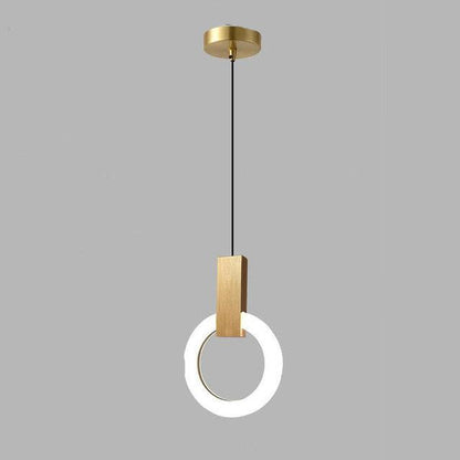 Nordra – LED-Hängelampe im skandinavischen Ringlook für moderne Wohnräume
